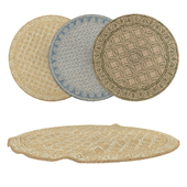 Round Carpets Set 171