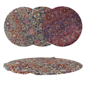 Round Carpets Set 176