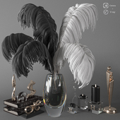 Feathers Decorative Set C