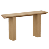 Консоль Van Natural Wood Console Table (Crate and Barrel)