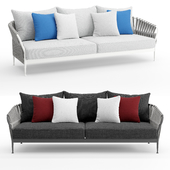 Talenti frame 3 seater sofa