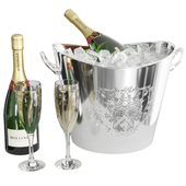 champagne in a bucket