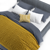 Abbotson Linen bed