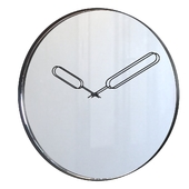 Ligne Roset Mirror clock.