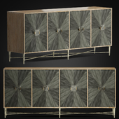 Melange zola four-door credenza