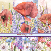 Designer wallpaper Morning Dew pack 1