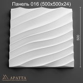 Аратта Панель 016 (500х500х24)