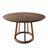 Pivot Round Dining Table Michael Schneider for Artisan