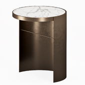 OLIVYA STONE CINDRE SIDE TABLE