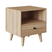 Прикроватная тумба Прикроватная тумбочка Wari Bedside Table 50 x 44,5 cm