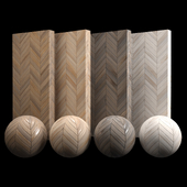 Maple Wood Chevron Tile