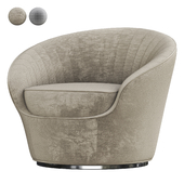 Swivel armchair