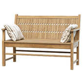 Chippendale Patio Bench / Деревянная скамейка