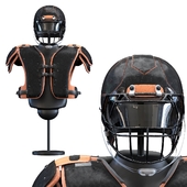 American Football Helmet and Protection