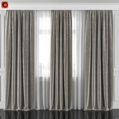 Curtains with window 292C