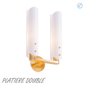 PLATIERE DOUBLE SCONCE