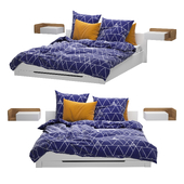 La Redoute - Bed Crawley & Nightstand Jimi