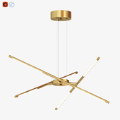 Sputnik chandelier 6 heads