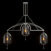 RH Fulcrum Linear Chandelier 73"