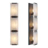 Rh Harlow Calcite Linear Sconce
