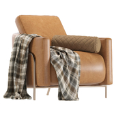 Armchair Formitalia GIULIA Leather