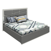 Кровать Vig Furniture Modrest Chrysler Modern Серая