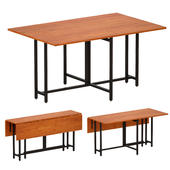 Origami Drop Leaf Rectangular Dining Table (Crate and Barrel)