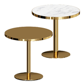 Watermark Brass Bistro Table