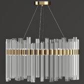 Cb2 Orion Glass Crystal Chandelier