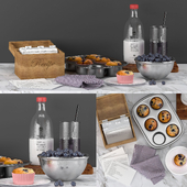 Blueburry Cupcake & Cocktail