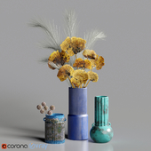 Crate&Barrel Odille Ceramic Vases