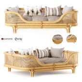 sofa Venus Rattan Daybed