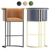 Loft Barstool Leather