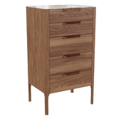 Chest of drawers CP1806-A Walnut