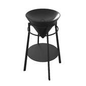 Раковина с бортиком CO.WBI.44\BLK.M Kerama Marazzi