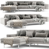 Verzelloni Irving Chaise Longue Sofa