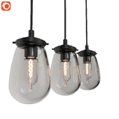 Globe 1 Light Clear Glass Pendant Light