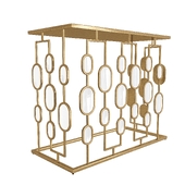 Консоль с зеркальными элементами Ringold Console Table by Mercer41