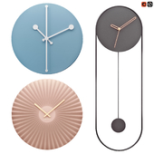 Clock Collection Ivon, Alessi, Dotty, Karlsson