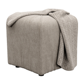 Quane Tufted Square Cube Ottoman