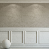 Decorative plaster with molding 212