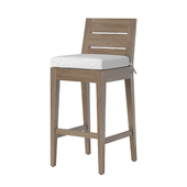 Rh Belvedere Teak Stool