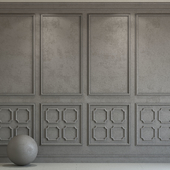 Decorative plaster with molding 216