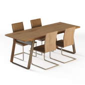 GWINNER ET570 Dining Table и GWINNER LENA Chair