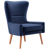 Erik Upholstered Wing Chair west elm