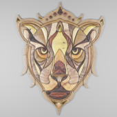 Decorative lion