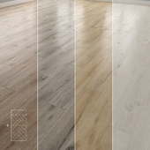 Parquet 4 colors Linear, herringbone, chevron setquad15