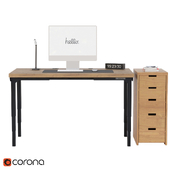 Office desk set