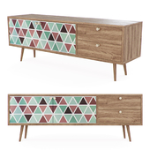 Chest of drawers "Berber" two drawers and two doors (579145)