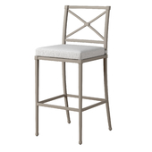 RH TROUSDALE CAST ALUMINUM BARSTOOL